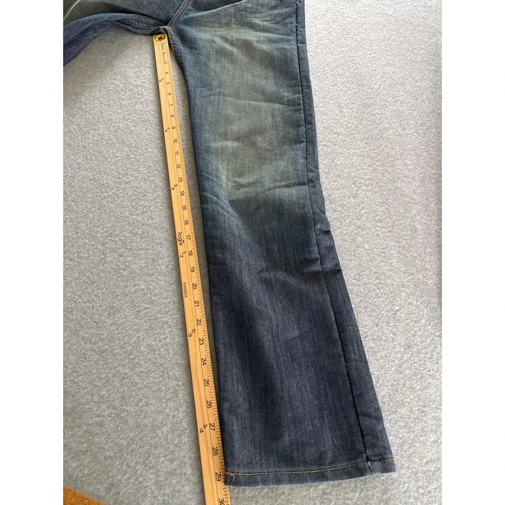 Levi's 514 Slim Straight Jeans Size 20 Slim W28 L30 Blue Medium Wash Classic NWT